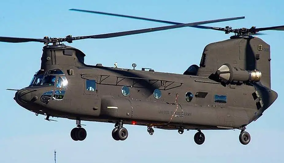 1st production Boeing CH 47F Chinook Block II intended for US Army enters final assembly stage