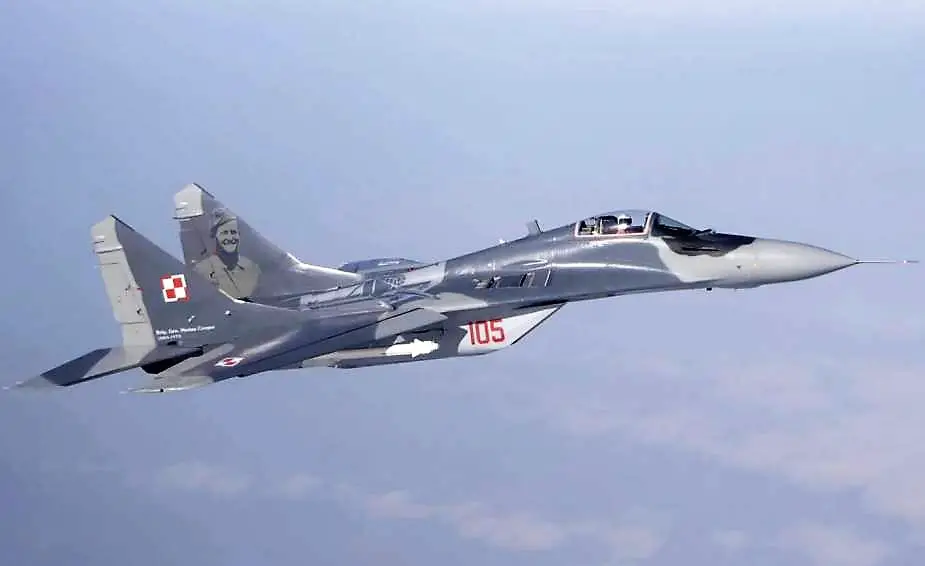 Poland to transfer four MiG 29 fighter jets to Ukraine Air Force