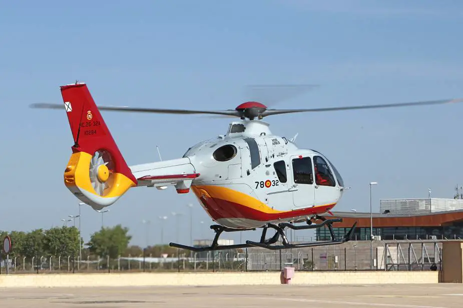 Airbus Helicopters delivers first H135 to the Spanish Air and Space Force 6 months ahead of schedule
