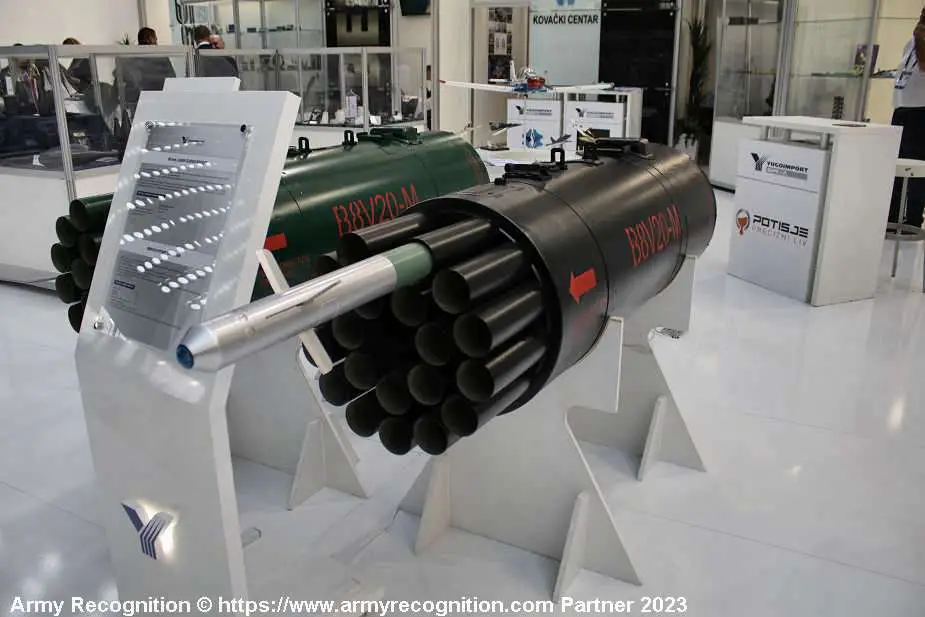 80mm guided rocket Serbia 925