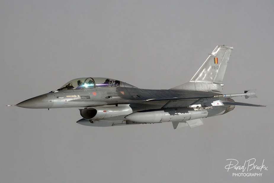 Belgian Defense starts participation in F 16 Coalition to support Ukraine 1