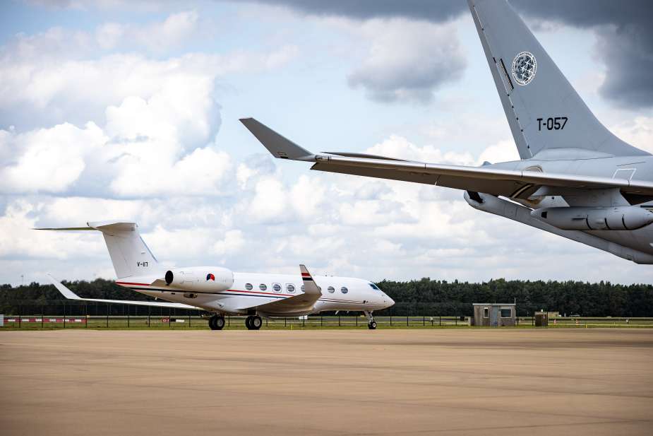 Royal Netherlands Air Force RNLAF expands use of Elbit Systems DIRCM to Gulfstream G 650ER VIP aircraft