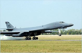 B-1 B-1B B-1R Lancer long-range strategic bomber aircraft technical data sheet specifications intelligence description information identification pictures photos images video United States American US USAF Air Force aviation aerospace defence industry military technology Boeing Rockwell