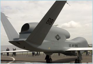 RQ-4 Global Hawk unmanned aerial system technical data sheet specifications intelligence description information identification pictures photos images video Northrop Grumman United States American US USAF Air Force aviation aerospace defence industry military technology