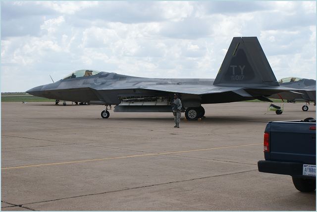 Twelve F-22 Raptors and 300 staff from the US Air Force are to arrive at Kadena Air base in Japan today. That’s according to Japan’s Kyodo News Agency. The Lockheed Martin/Boeing F-22 Raptor is a single-seat, twin-engine fifth-generation supermaneuverable fighter aircraft that uses stealth technology.