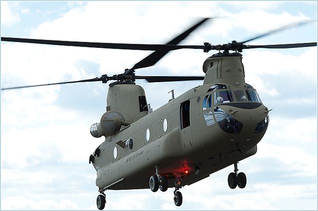 The Boeing Company [NYSE: BA] has received a U.S. Army contract valued at approximately $370 million for 14 CH-47F Chinook helicopters to support Foreign Military Sales efforts. The aircraft will be delivered to the U.S. Army beginning in 2014; all but one are intended for Australia and the United Arab Emirates.