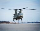 Boeing recently completed the first flight of the newest CH-47 Chinook heavy-lift helicopter for the United Kingdom's Royal Air Force. The March 15 flight, at the Boeing helicopter facility near Philadelphia, happened ahead of schedule and confirmed initial airworthiness for the Mk6 Chinook.
